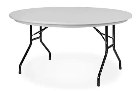 60" Round Banquet Table Rental