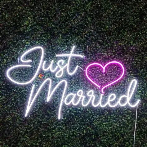 GR-NEON-JUSTMARRIED Rental